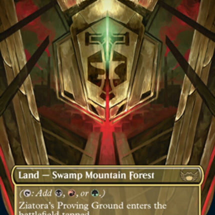 Ziatora's Proving Ground (Borderless Alternate Art) [Streets of New Capenna]