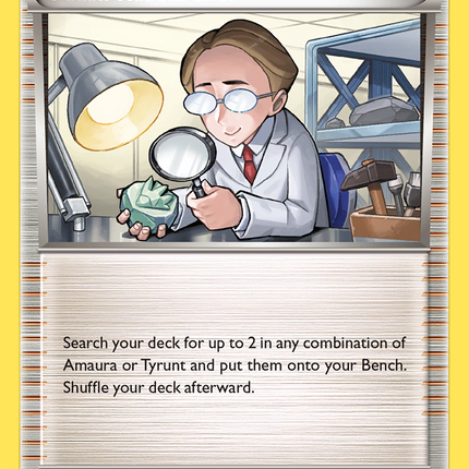 Fossil Researcher (92/111) [XY: Furious Fists]