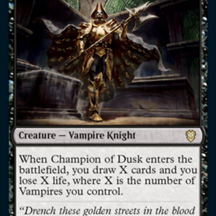 Champion of Dusk [Innistrad: Crimson Vow Commander]