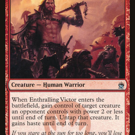 Enthralling Victor [Masters 25]