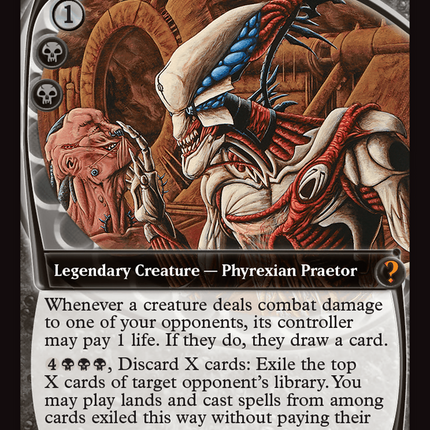 Gix, Yawgmoth Praetor (Future Sight) [Mystery Booster 2]