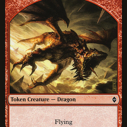 Dragon Token [Battle for Zendikar Tokens]