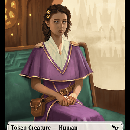 Human // Ogre Double-Sided Token [Murders at Karlov Manor Commander Tokens]
