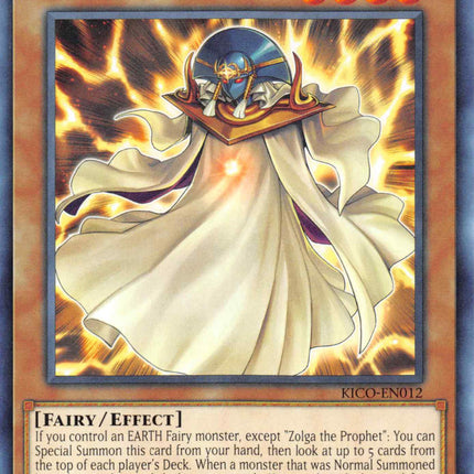 Zolga the Prophet (Rare) [KICO-EN012] Rare