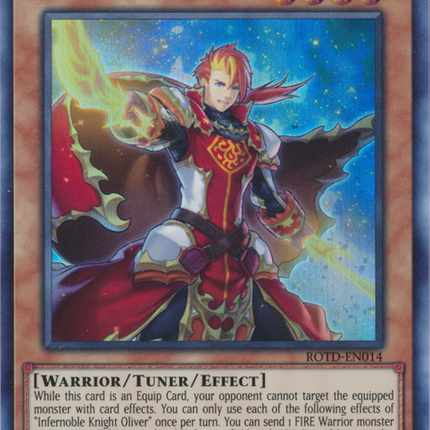 Infernoble Knight Oliver [ROTD-EN014] Super Rare