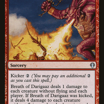 Breath of Darigaaz [Archenemy]