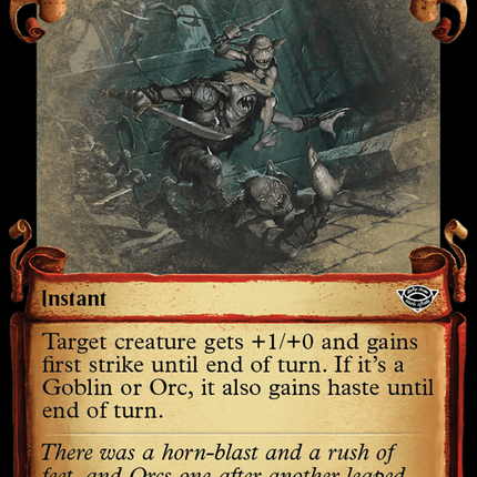 Rush the Room [The Lord of the Rings: Tales of Middle-Earth Showcase Scrolls]