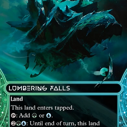 Lumbering Falls (0024) (Borderless) [Edge of Eternities: Stellar Sights]