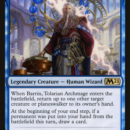 Barrin, Tolarian Archmage [Core Set 2021]
