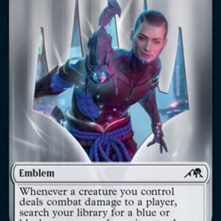 Kaito Shizuki Emblem [Kamigawa: Neon Dynasty Tokens]