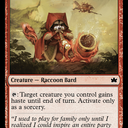Raccoon Rallier [Bloomburrow]