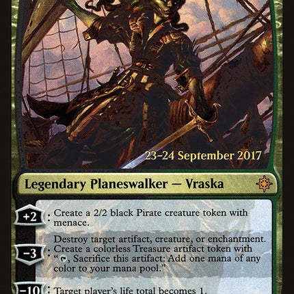 Vraska, Relic Seeker [Ixalan Prerelease Promos]