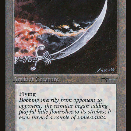 Dancing Scimitar [Arabian Nights]