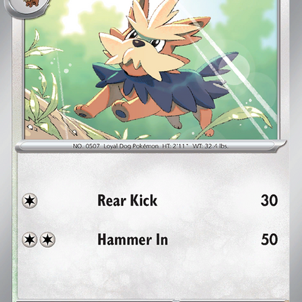 Herdier (171/197) [Scarlet & Violet: Obsidian Flames]
