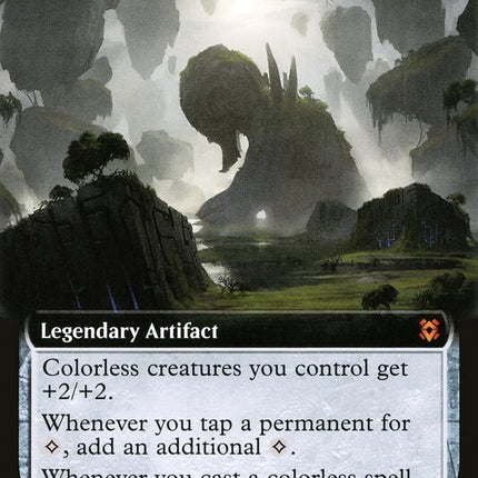 Forsaken Monument (Extended Art) [Zendikar Rising]
