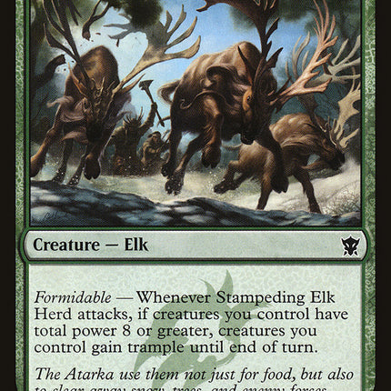 Stampeding Elk Herd [Dragons of Tarkir]