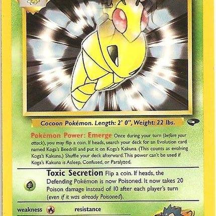 Koga's Kakuna (47/132) [Gym Challenge Unlimited]