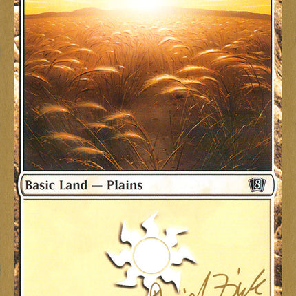 Plains (dz333) (Daniel Zink) [World Championship Decks 2003]