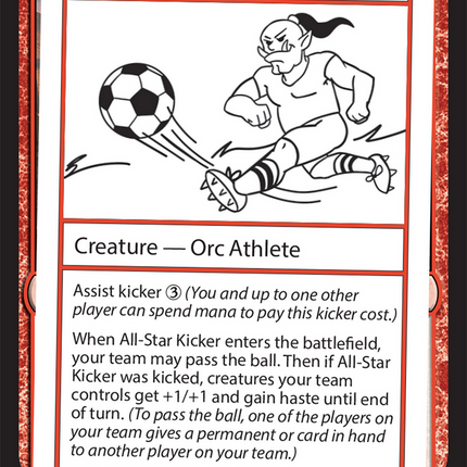 All-Star Kicker [Mystery Booster 2 Playtest Cards]