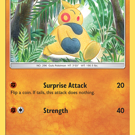 Makuhita (67/149) [Sun & Moon: Base Set]