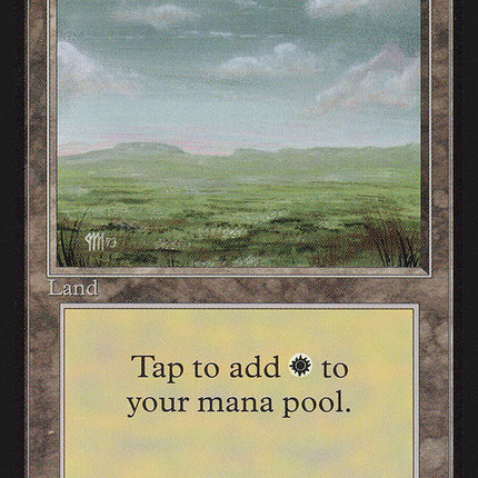 Plains (Signature on Left) [Collectors' Edition]