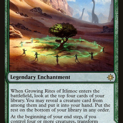 Growing Rites of Itlimoc // Itlimoc, Cradle of the Sun [Ixalan]