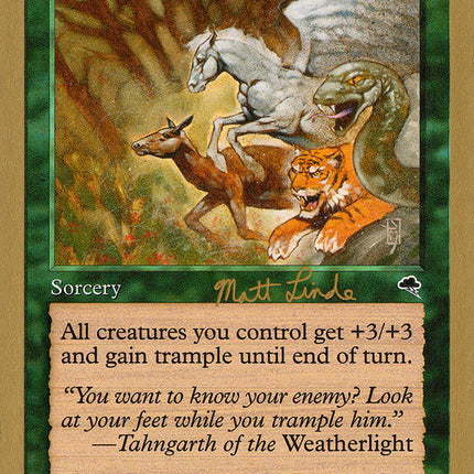 Overrun (Matt Linde) (SB) [World Championship Decks 1999]