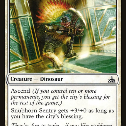 Snubhorn Sentry [Mystery Booster]