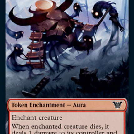 Smoke Blessing // Spirit (009) Double-Sided Token [Kamigawa: Neon Dynasty Commander Tokens]