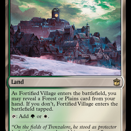 Fortified Village (Surge Foil) [Doctor Who]