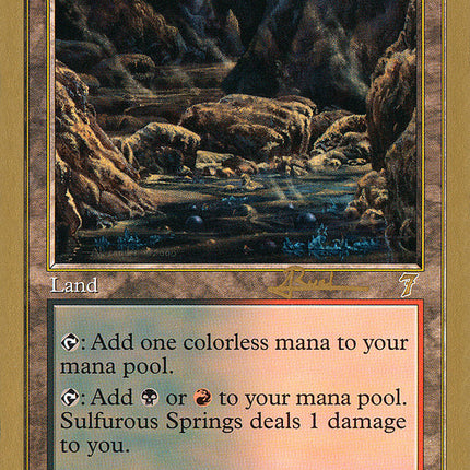 Sulfurous Springs (Antoine Ruel) [World Championship Decks 2001]