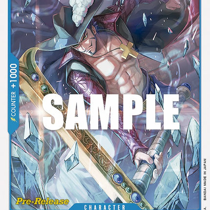 Dracule Mihawk [Paramount War Pre-Release Cards]