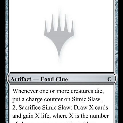 Simic Slaw [Unknown Event]