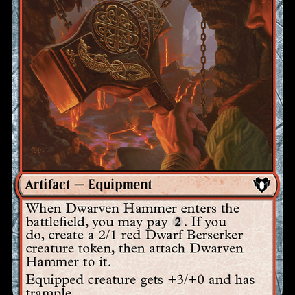 Dwarven Hammer [Commander Masters]