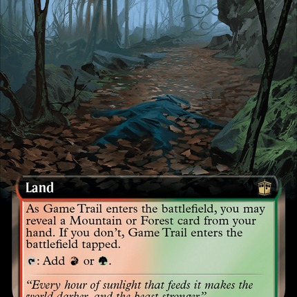 Game Trail (Extended Art) (Surge Foil) [Doctor Who]
