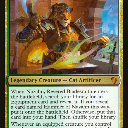 Nazahn, Revered Bladesmith [Commander 2017]