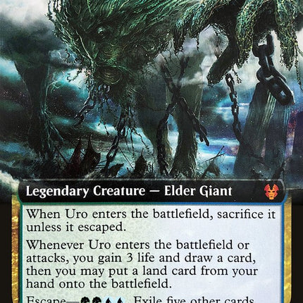 Uro, Titan of Nature's Wrath (Extended Art) [Theros Beyond Death]