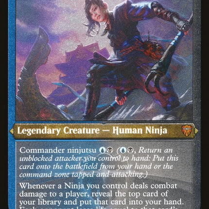 Yuriko, the Tiger's Shadow (Etched) [Commander Legends]