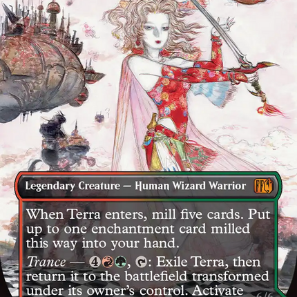 Terra, Magical Adept // Esper Terra (Borderless) [FINAL FANTASY]