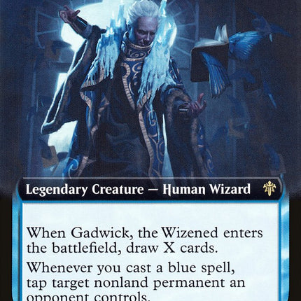 Gadwick, the Wizened (Extended Art) [Throne of Eldraine]