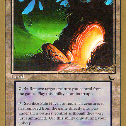 Safe Haven (Leon Lindback) (SB) [Pro Tour Collector Set]