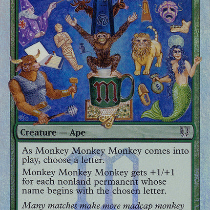 Monkey Monkey Monkey (Alternate Foil) [Unhinged]
