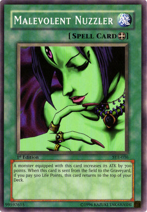Malevolent Nuzzler [SYE-036] Common
