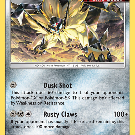 Dusk Mane Necrozma (SM124) [Sun & Moon: Black Star Promos]