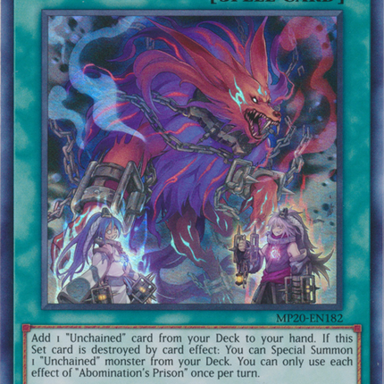 Abomination's Prison [MP20-EN182] Ultra Rare