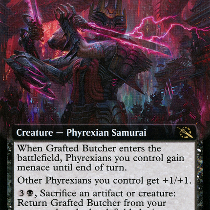 Grafted Butcher (Extended Art) [March of the Machine]