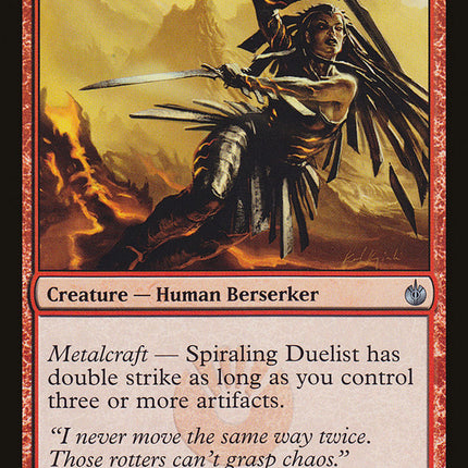 Spiraling Duelist [Mirrodin Besieged]