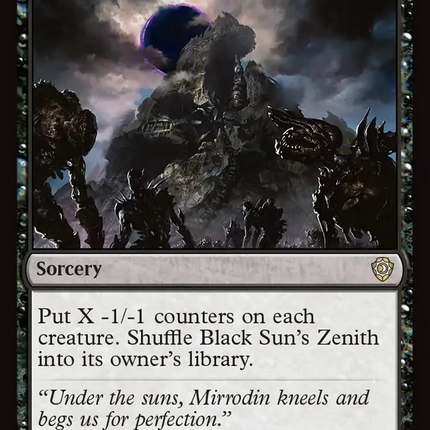 Black Sun's Zenith [Lorwyn Eclipsed Commander]