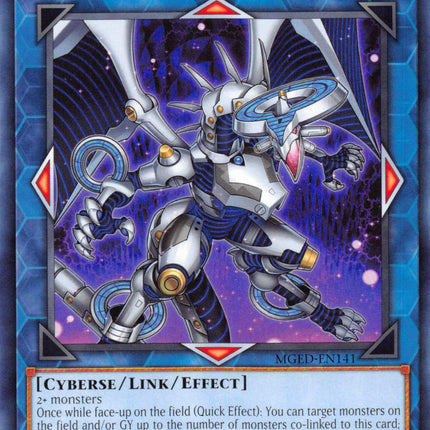 Firewall Dragon (Alternate Art - Purple) [MGED-EN141] Rare