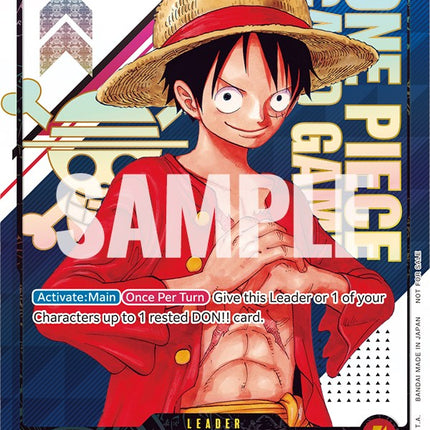 Monkey.D.Luffy (Serial Number) [One Piece Promotion Cards]